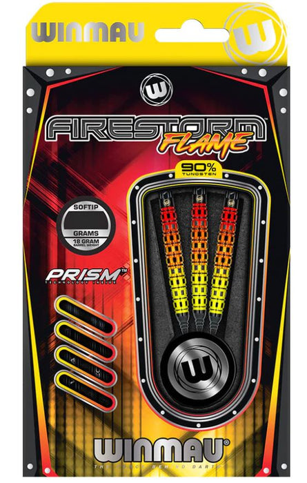 Winmau Firestorm Flame Soft Tip Dart Set