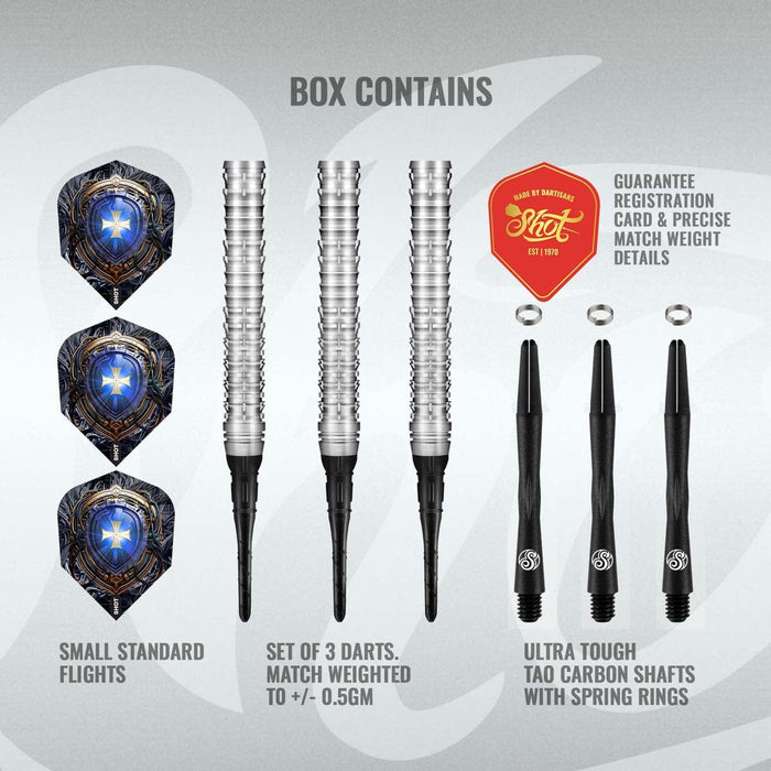 Future Knights Ironsoul Soft Tip Dart Set-90% Tungsten Barrels