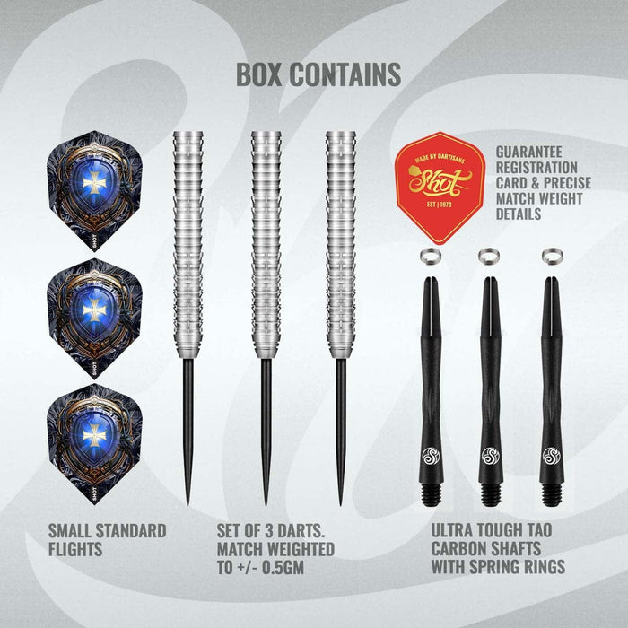 Future Knights Ironsoul Steel Tip Dart Set-90% Tungsten Barrels