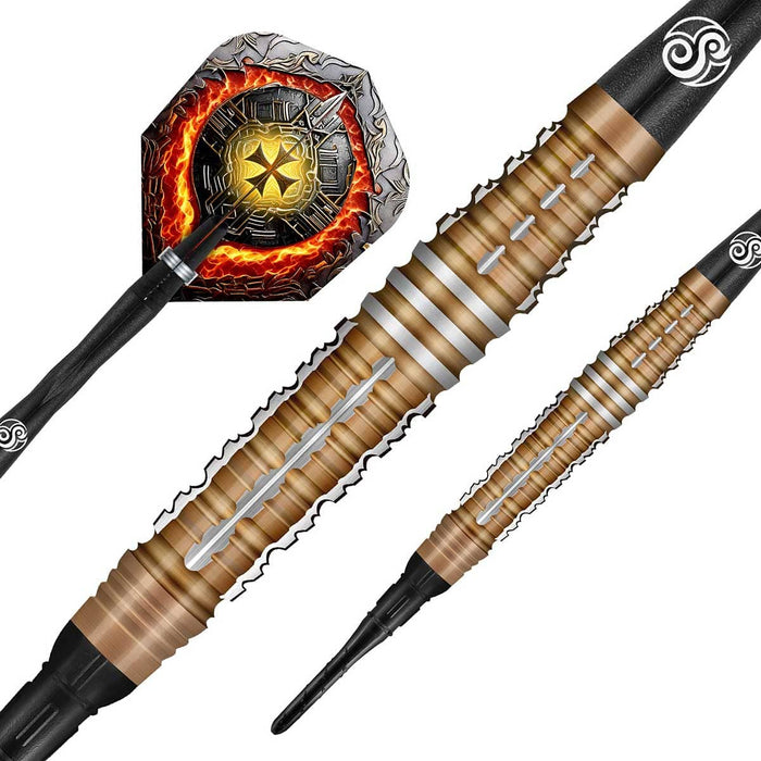 Future Knights Hachette Soft Tip Dart Set-90% Tungsten Barrels