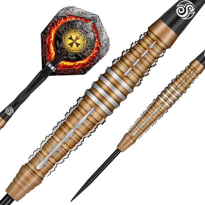 Future Knights Hachette Steel Tip Dart Set-90% Tungsten Barrels