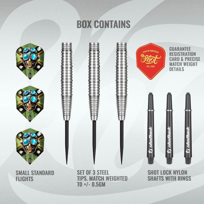 Badlands Krush Steel Tip Dart Set-90% Tungsten Barrels
