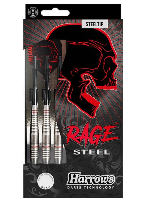 Harrows Rage Steel Tip Darts Set