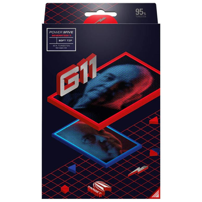 Target Phil Taylor Raw Power G11 Soft Tip Dart Set