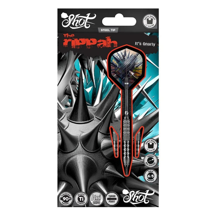 Shot Gnarly Rippah Turbo Point Steel Tip Darts