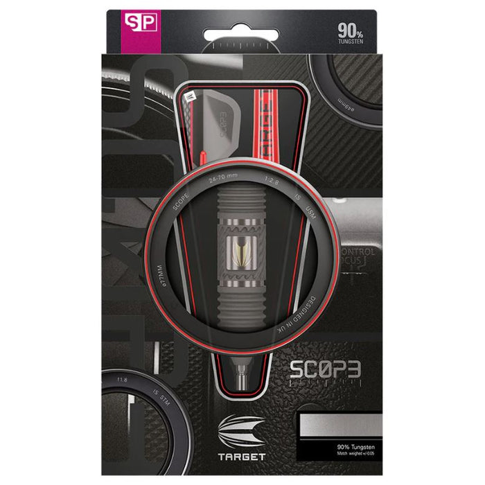 Target Scope 02 Swiss Point Steel Tip Dart Set