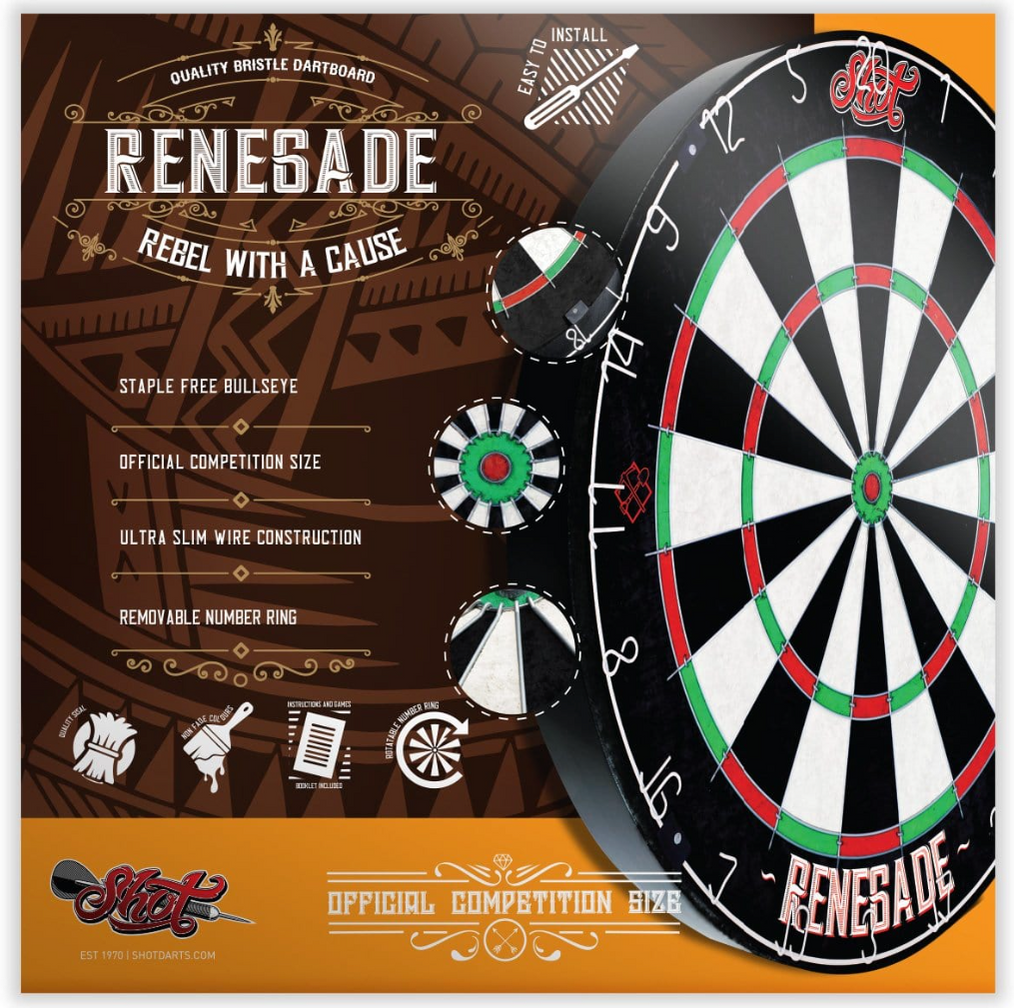 Razor Shot Premium Bristle Dartboard