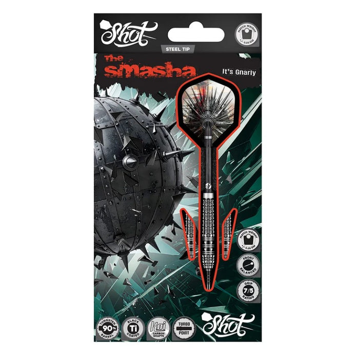 Gnarly Smasha Turbo Point Steel Tip Darts