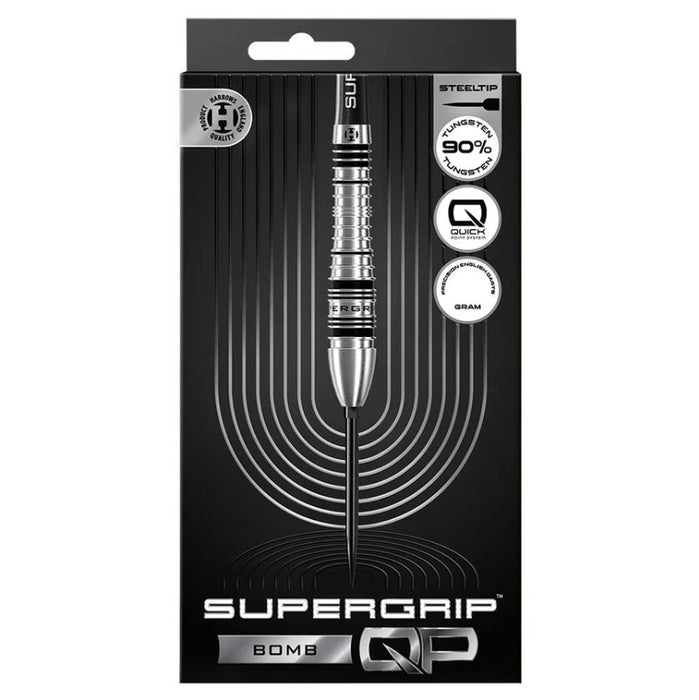 Harrows Supergrip QP Bomb Steel Tip Darts