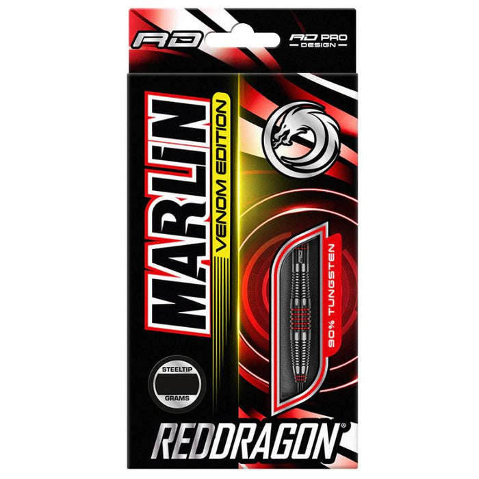 Red Dragon Marlin Venom Steel Tip Dart Set