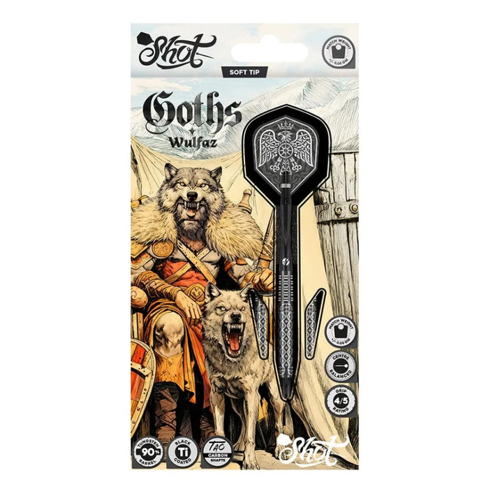 Shot! Goths Wulfaz Soft Tip Dart Set