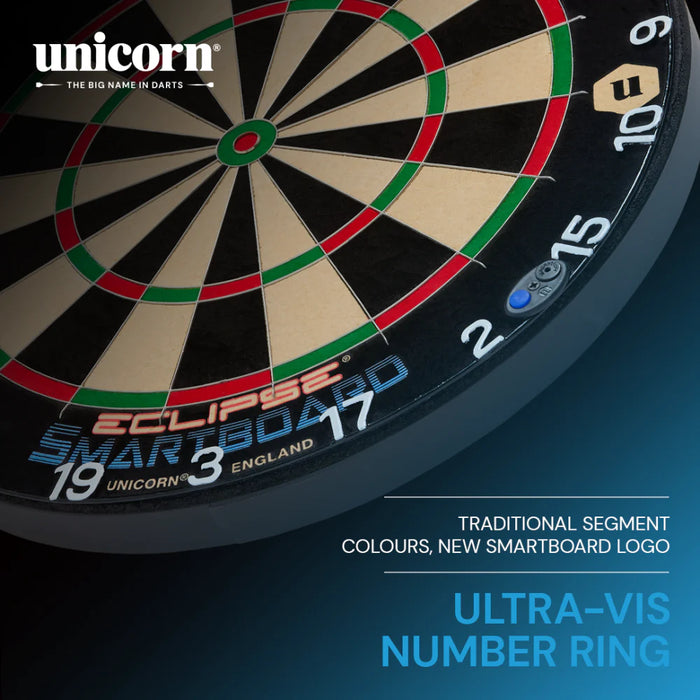 Unicorn Eclipse Smartboard Bristle Dartboard