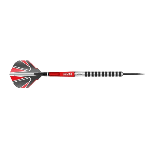 Red Dragon Javelin Black Steel Tip Dart Set
