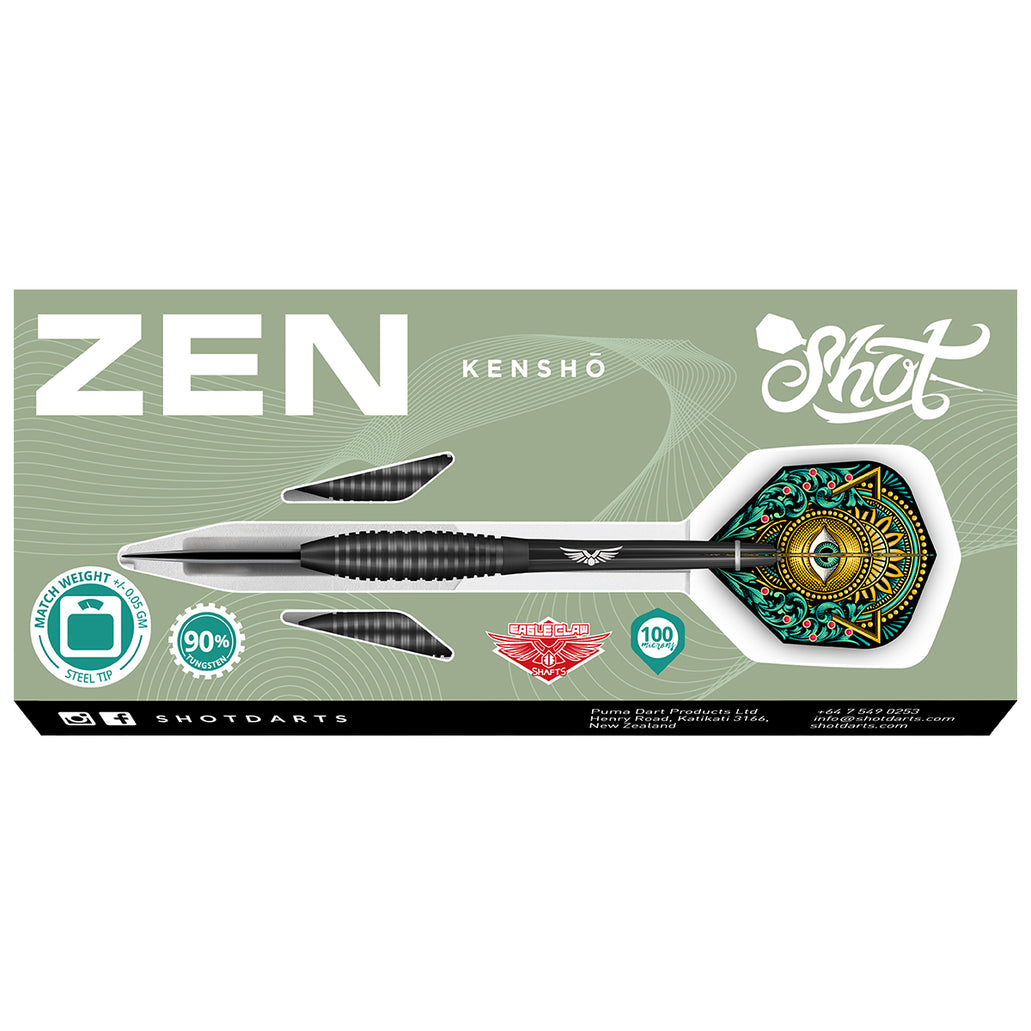 Shot! Zen Kensho Steel Tip — Darts.com