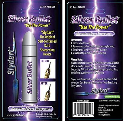 Shot Slydart Silver Bullet Motorized Dart Sharpener