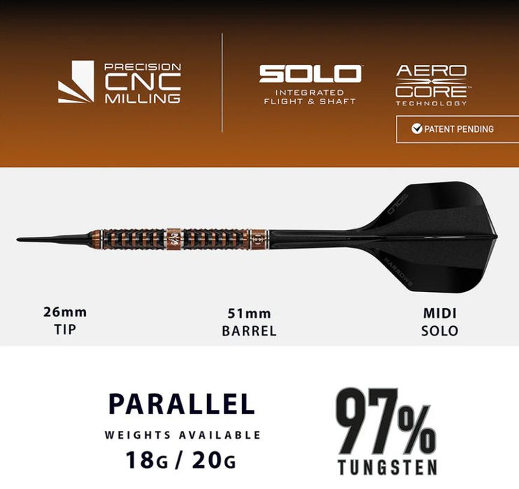 Harrows Wolfram Trinity Soft Tip Darts