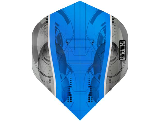 Pentathlon Silver Edge Dart Flights