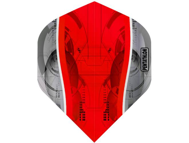 Pentathlon Silver Edge Dart Flights