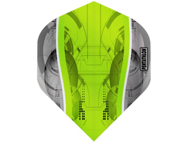 Pentathlon Silver Edge Dart Flights