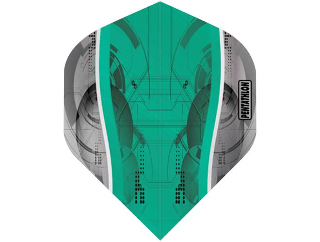 Pentathlon Silver Edge Dart Flights