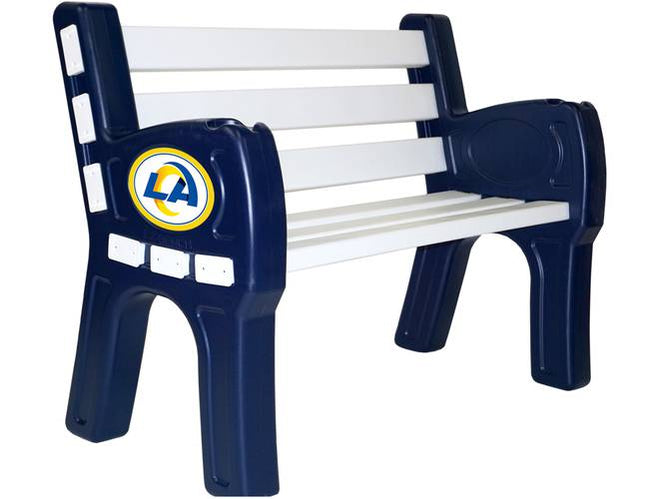 Nfl wooden park bench sales