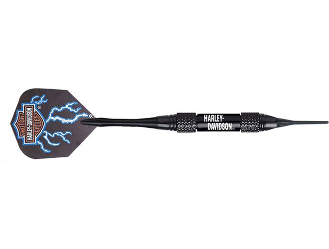 Harley Davidson Black Lightning Soft Tip Darts —