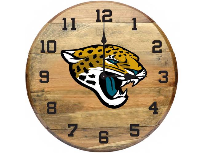 Imperial USA Officially Licensed NFL Oak Barrel Clock