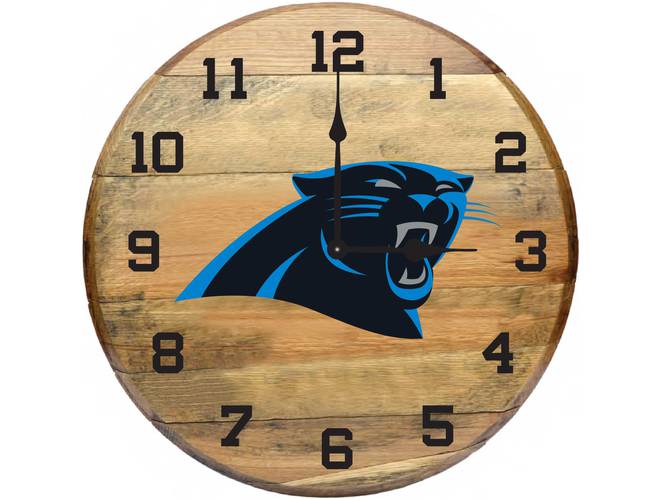Imperial USA Officially Licensed NFL Oak Barrel Clock