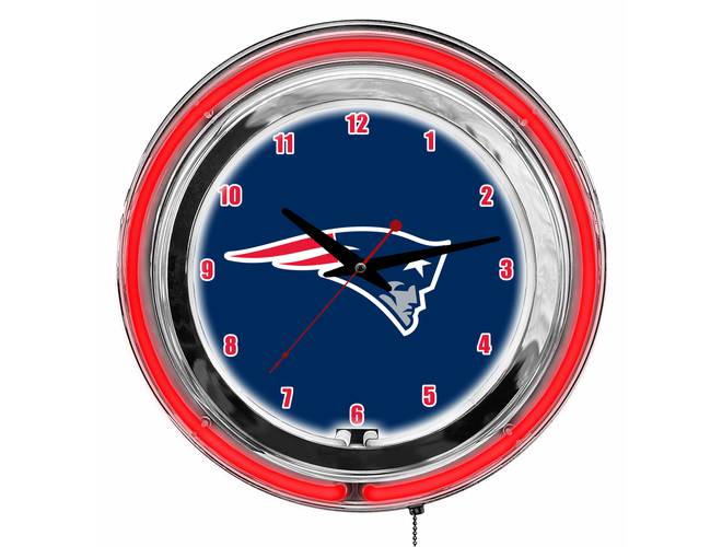 New York Yankees 18 Neon Clock