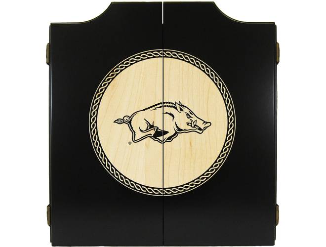 Wave7 NCAA Licensed Medallion Series Dart Cabinets