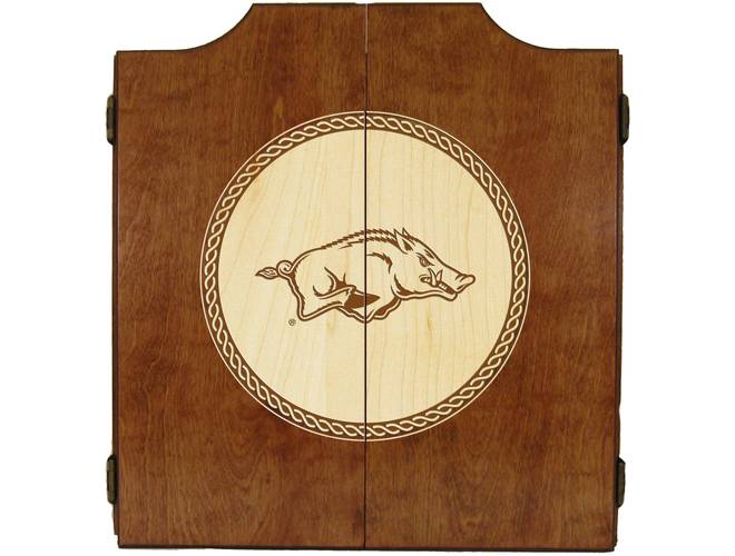 Wave7 NCAA Licensed Medallion Series Dart Cabinets