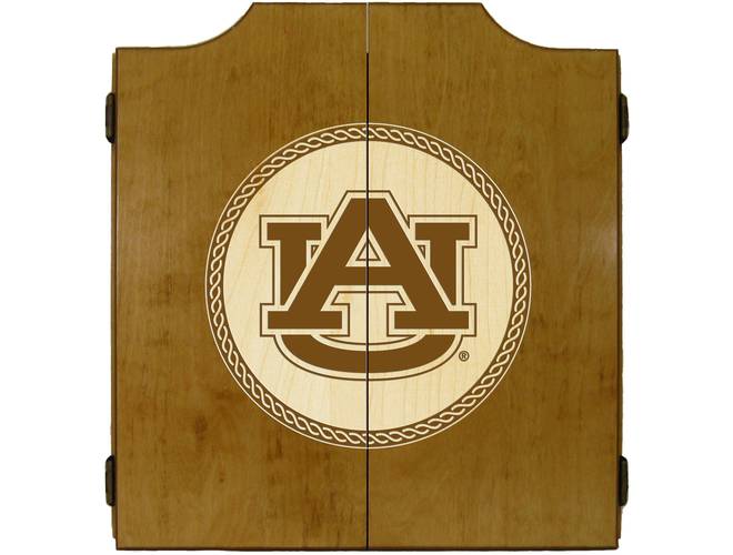 Wave7 NCAA Licensed Medallion Series Dart Cabinets