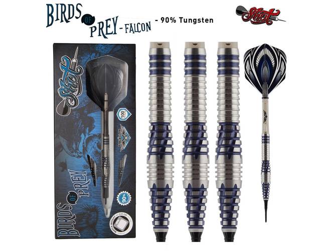 Shot! Birds of Prey-Falcon Soft Tip Dart Set