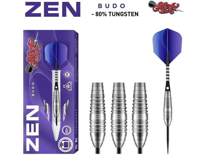 Shot! Zen Budo Steel Tip Dart Set