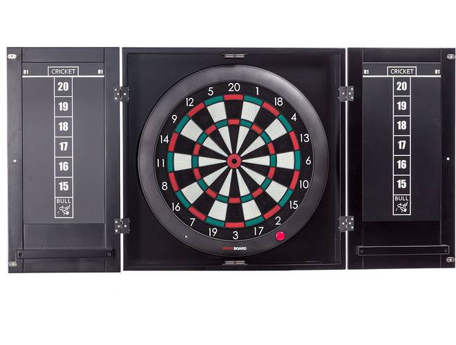Spencer Marston Wood Dartboard Cabinet