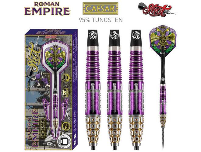 Shot! Roman Empire Caesar Steel Tip Darts