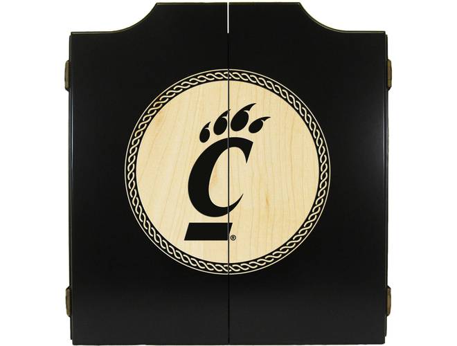 Wave7 NCAA Licensed Medallion Series Dart Cabinets