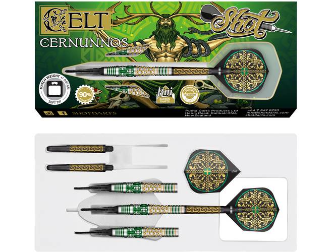 Shot! Celt Cernunnos Soft Tip Dart