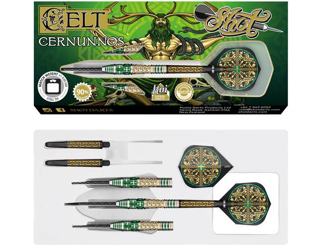 Shot! Celt Cernunnos Steel Tip Dart