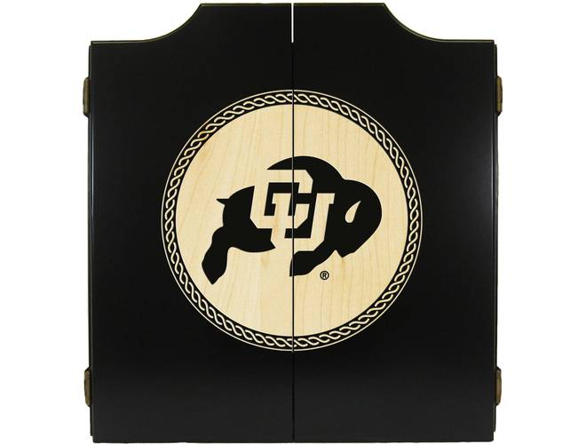 Wave7 NCAA Licensed Medallion Series Dart Cabinets