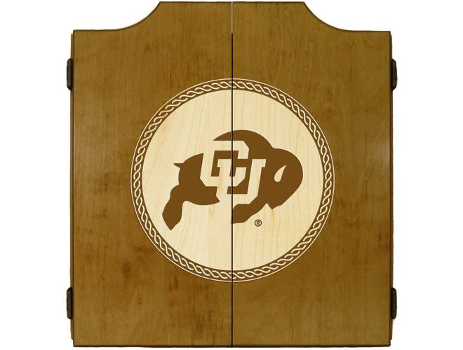 Wave7 NCAA Licensed Medallion Series Dart Cabinets