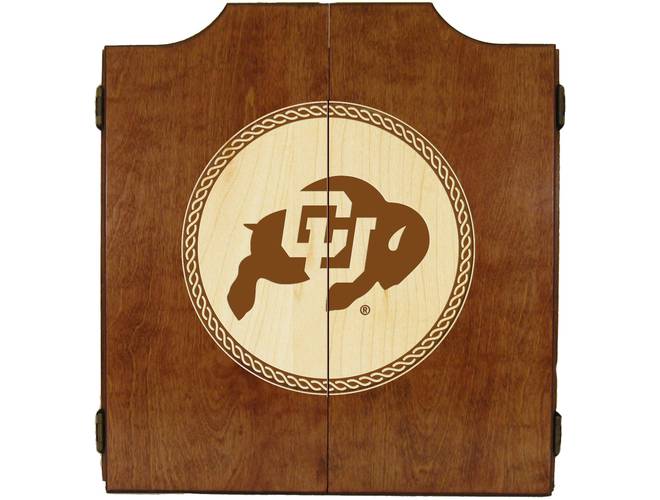 Wave7 NCAA Licensed Medallion Series Dart Cabinets