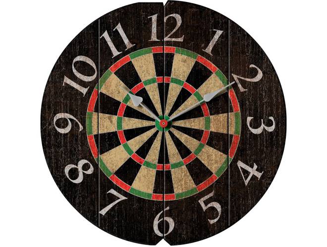 Imperial USA Vintage Darts Clock