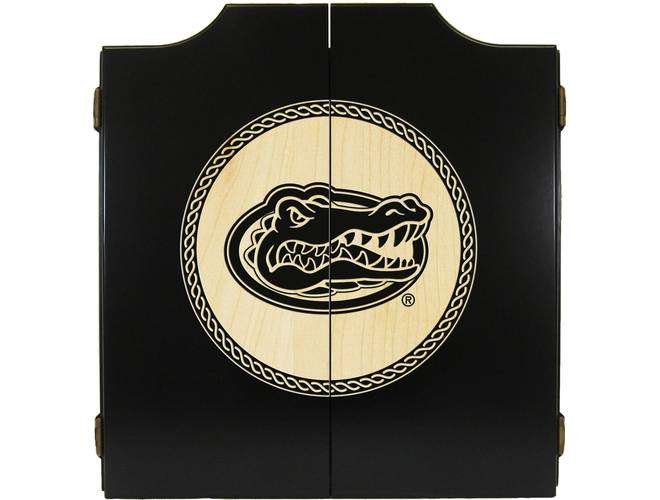 Wave7 NCAA Licensed Medallion Series Dart Cabinets