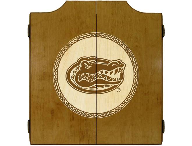 Wave7 NCAA Licensed Medallion Series Dart Cabinets