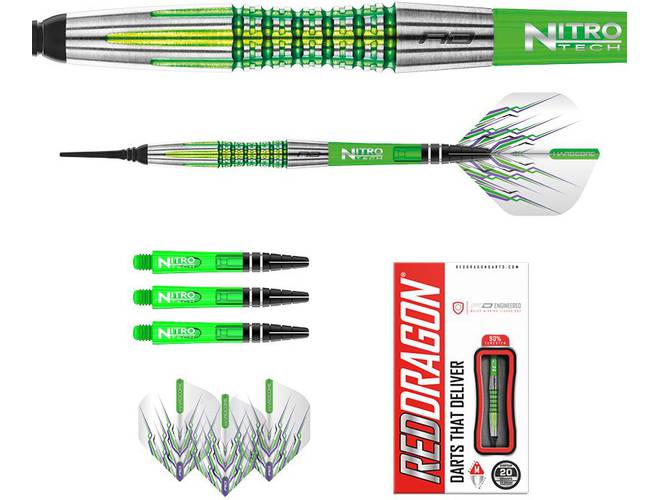 Red Dragon  Fusion Plus Soft Tip Dart Set