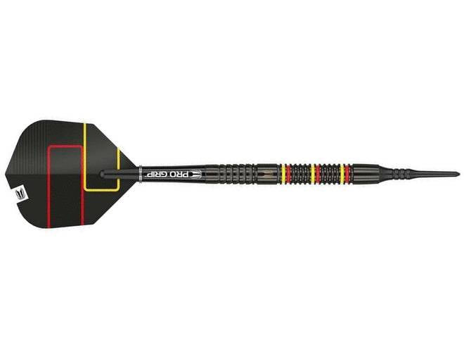 Target Gabriel Clemens Black Soft Tip Dart Set