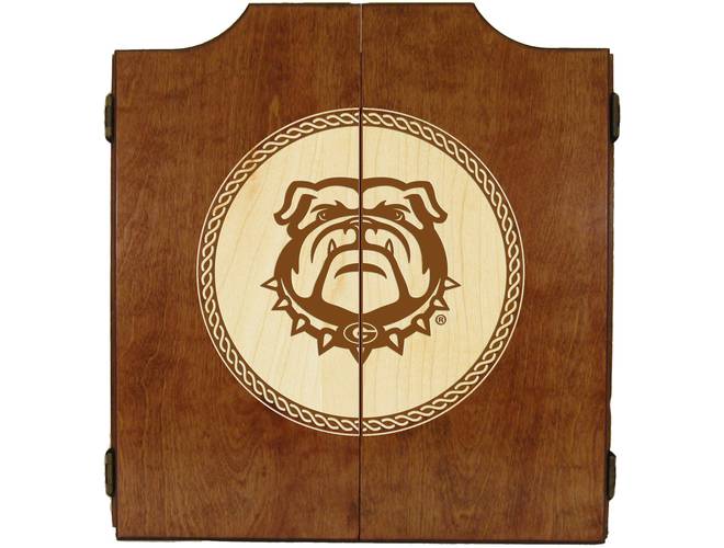 Wave7 NCAA Licensed Medallion Series Dart Cabinets