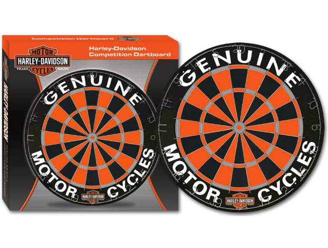 Harley Davidson Competition Dart Board