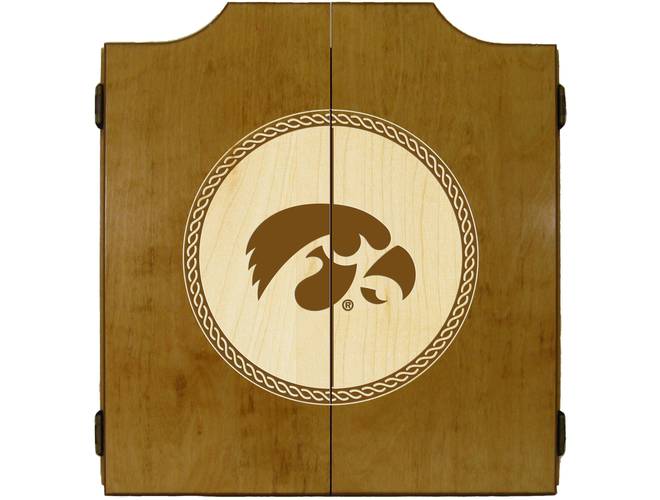 Wave7 NCAA Licensed Medallion Series Dart Cabinets